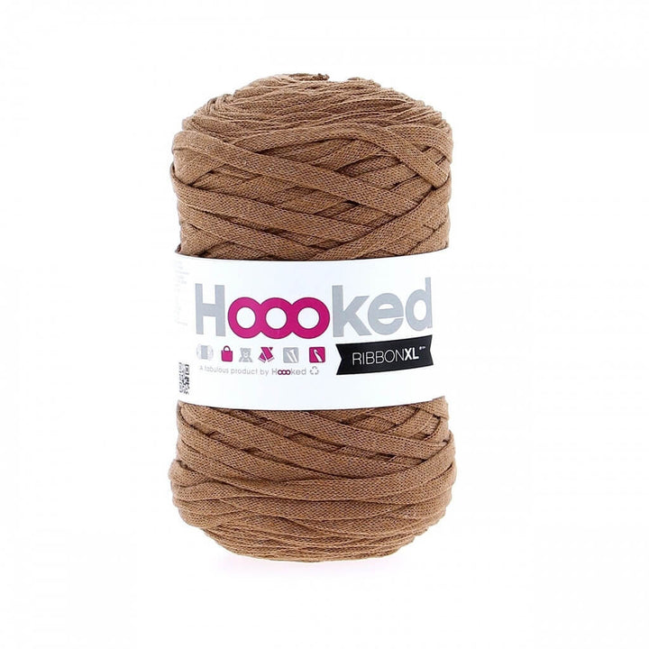 Hoooked RibbonXL Caramel Brown Lieblingsgarn