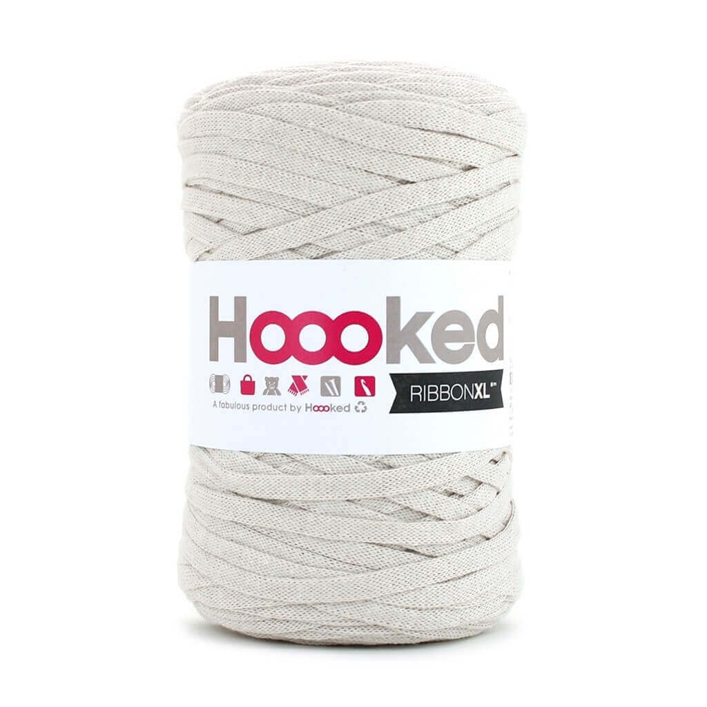 Hoooked RibbonXL Sandy Ecru Lieblingsgarn