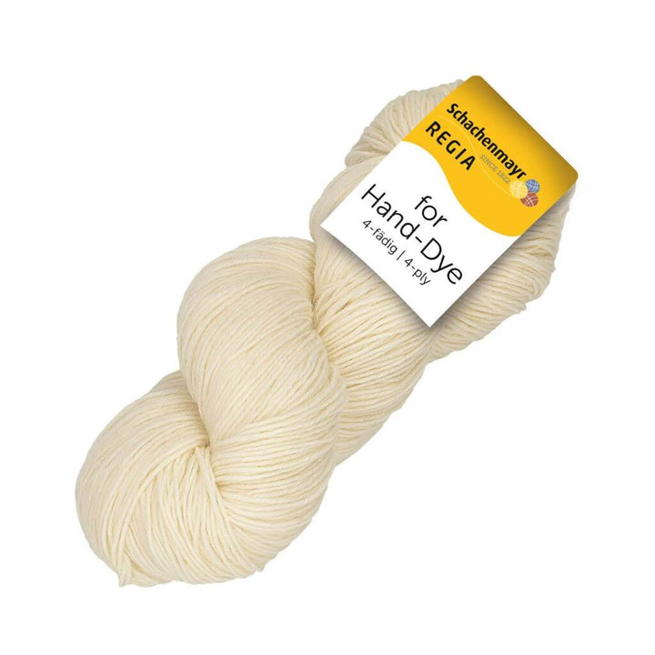 Schachenmayr Regia for Hand-Dye 4-fädig - Wolle zum Färben Lieblingsgarn
