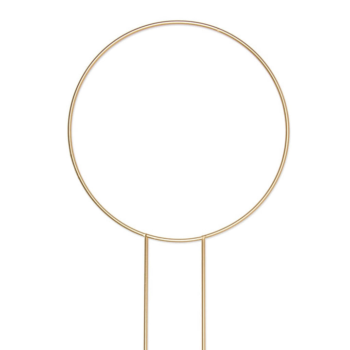 Halbach Metallring mit Stecker Ø 25 cm gold Lieblingsgarn
