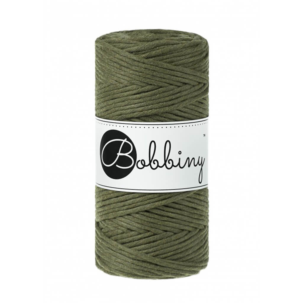 Bobbiny Makramee Garn 3mm Avocado Lieblingsgarn