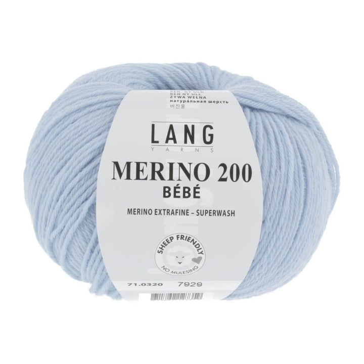 Lang Yarns Merino 200 Bebe - 50g 71.0320 - Ciel Lieblingsgarn
