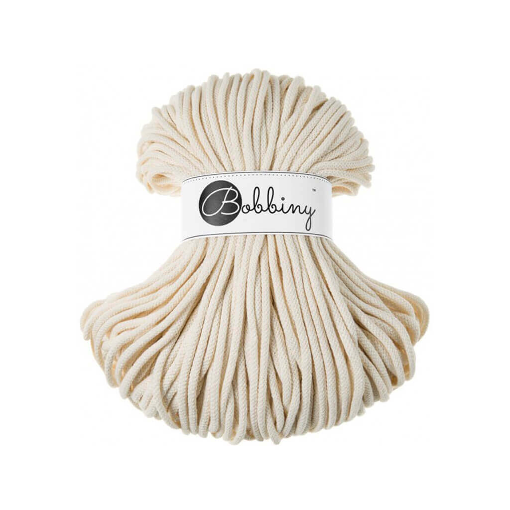 Bobbiny Kordel 5mm x 100 Meter Natural Lieblingsgarn