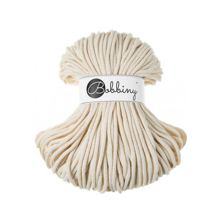 Bobbiny Kordel 5mm x 100 Meter Natural Lieblingsgarn