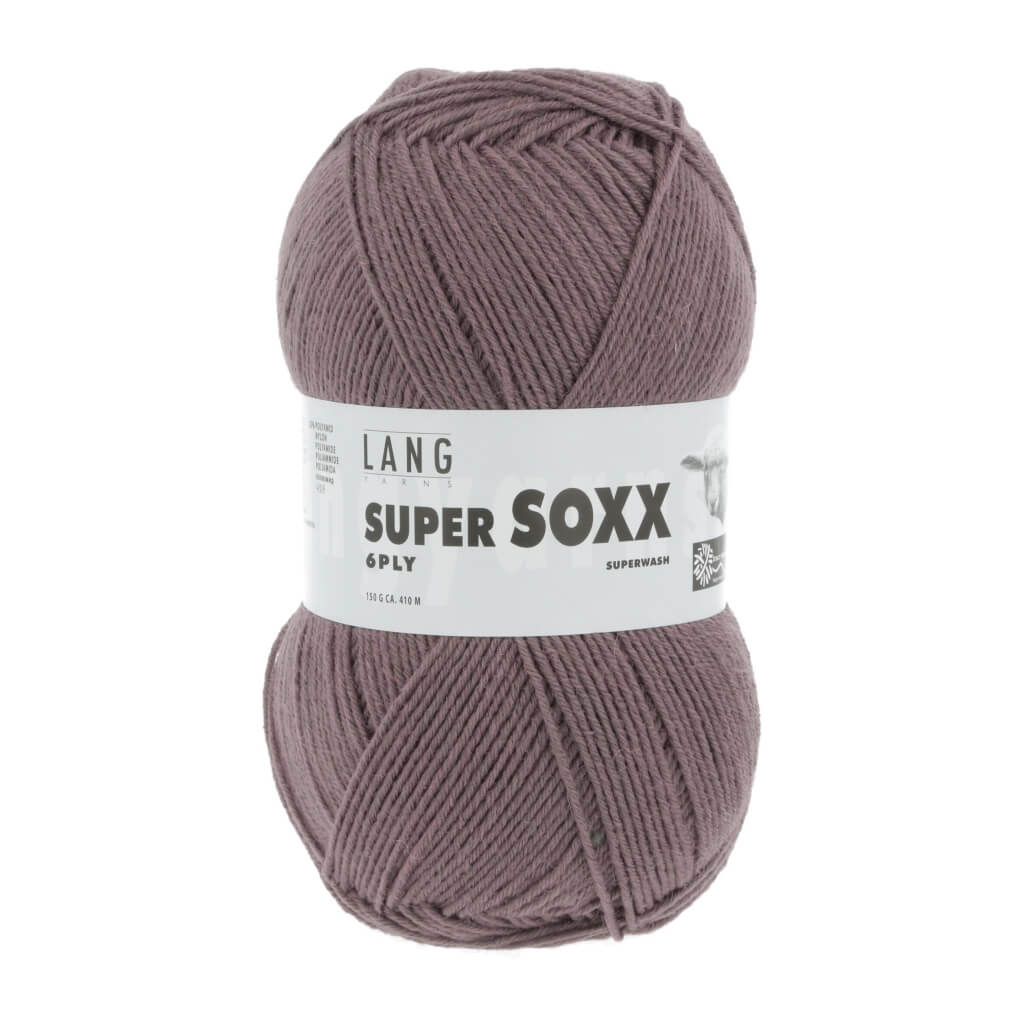 Lang Yarns Super Soxx 6-fach - 150g 907.0048 - Altrosa Lieblingsgarn
