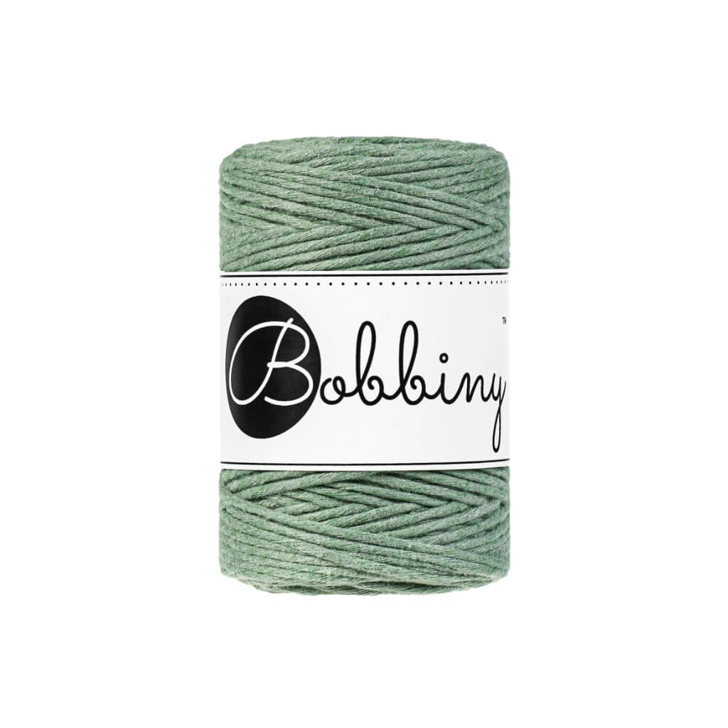 Bobbiny Makramee Garn 1,5 mm Eucalyptus Green Lieblingsgarn