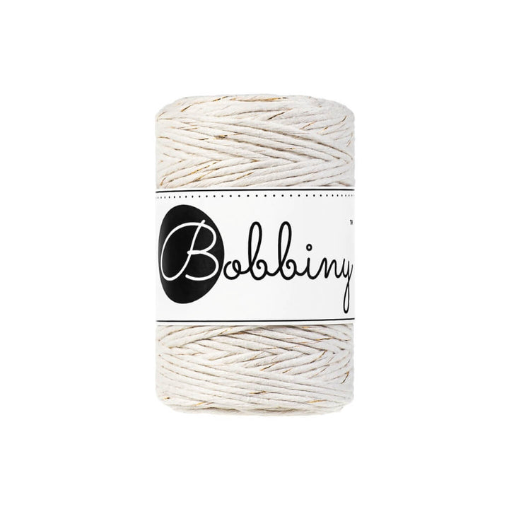 Bobbiny Makramee Garn 1,5 mm Golden Natural Lieblingsgarn