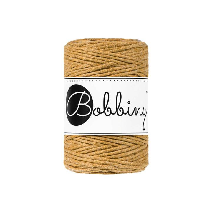 Bobbiny Makramee Garn 1,5 mm Mustard Lieblingsgarn