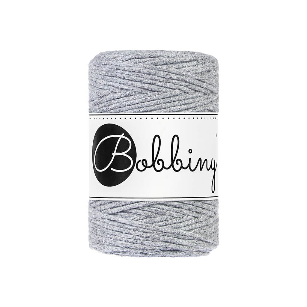 Bobbiny Makramee Garn 1,5 mm Silver Lieblingsgarn