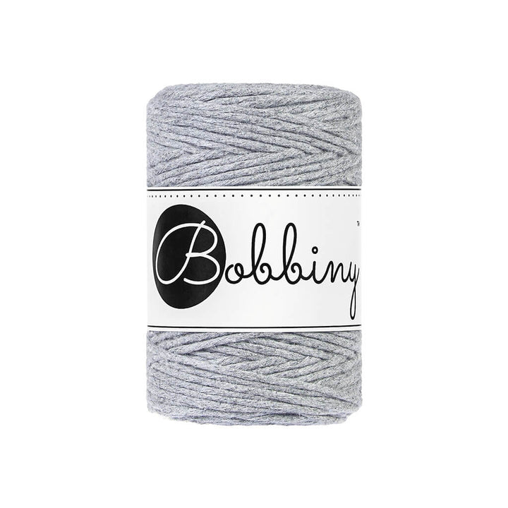 Bobbiny Makramee Garn 1,5 mm Silver Lieblingsgarn