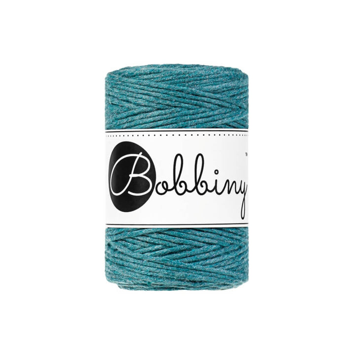 Bobbiny Makramee Garn 1,5 mm Teal Lieblingsgarn