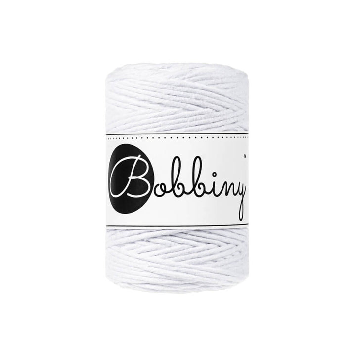 Bobbiny Makramee Garn 1,5 mm White Lieblingsgarn