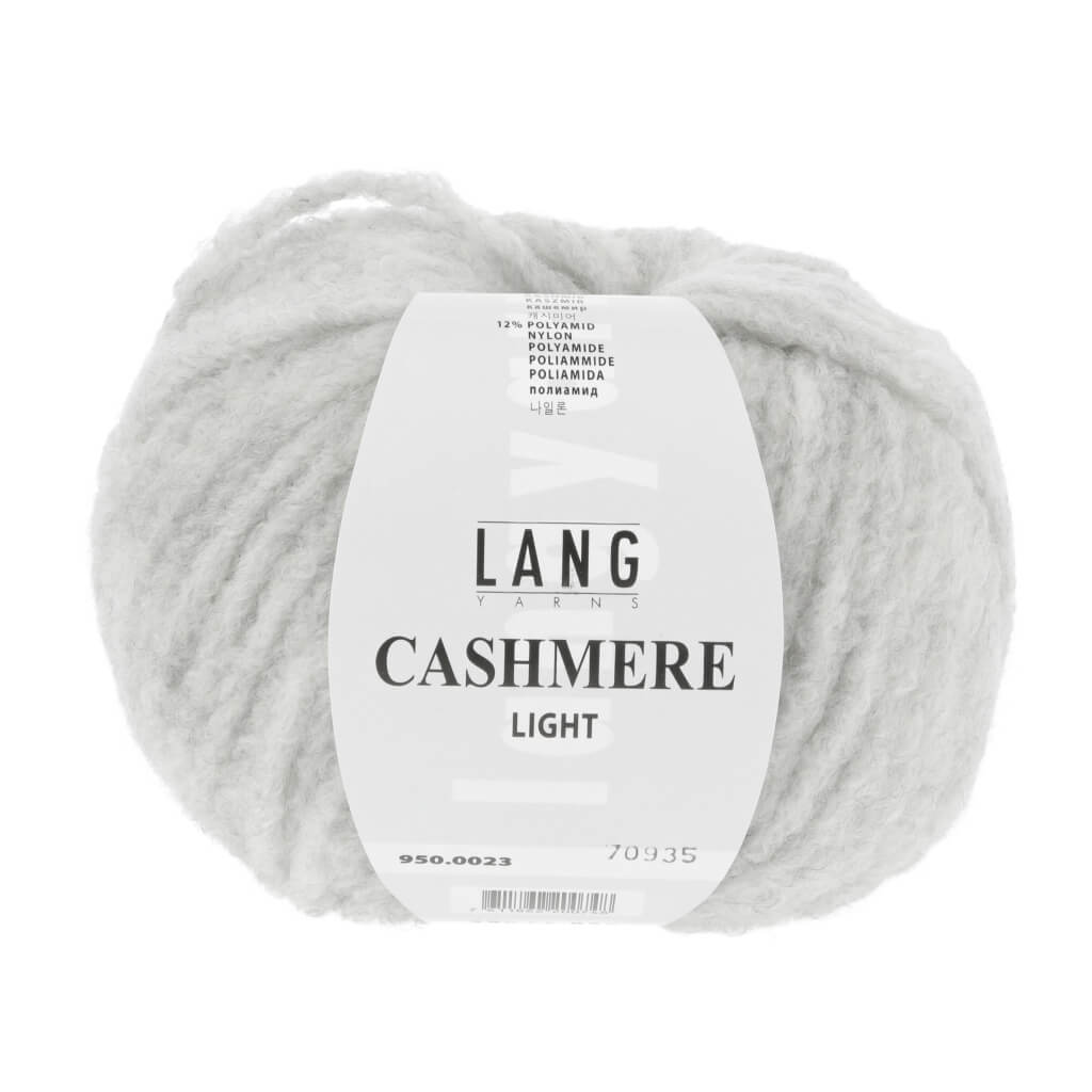 Lang Yarns Cashmere Light - 25g Kaschmir Wolle 950.0023 - Silber Lieblingsgarn