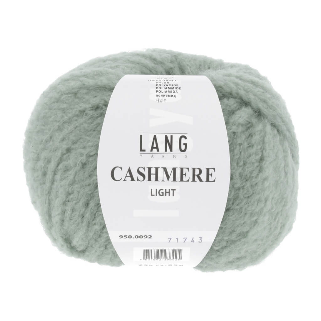 Lang Yarns Cashmere Light - 25g Kaschmir Wolle 950.0092 - Salbei Lieblingsgarn