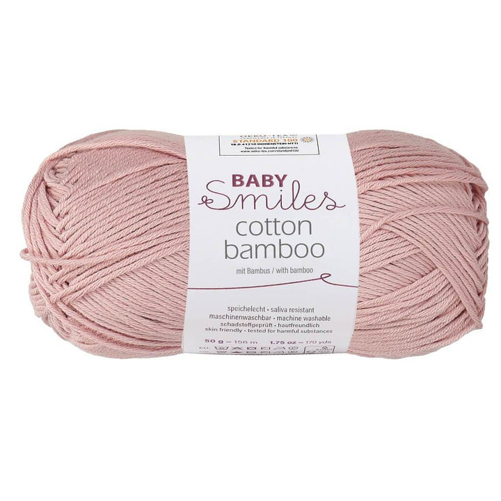 Schachenmayr Baby Smiles Cotton Bamboo 50g 1038 - Altrosa Lieblingsgarn