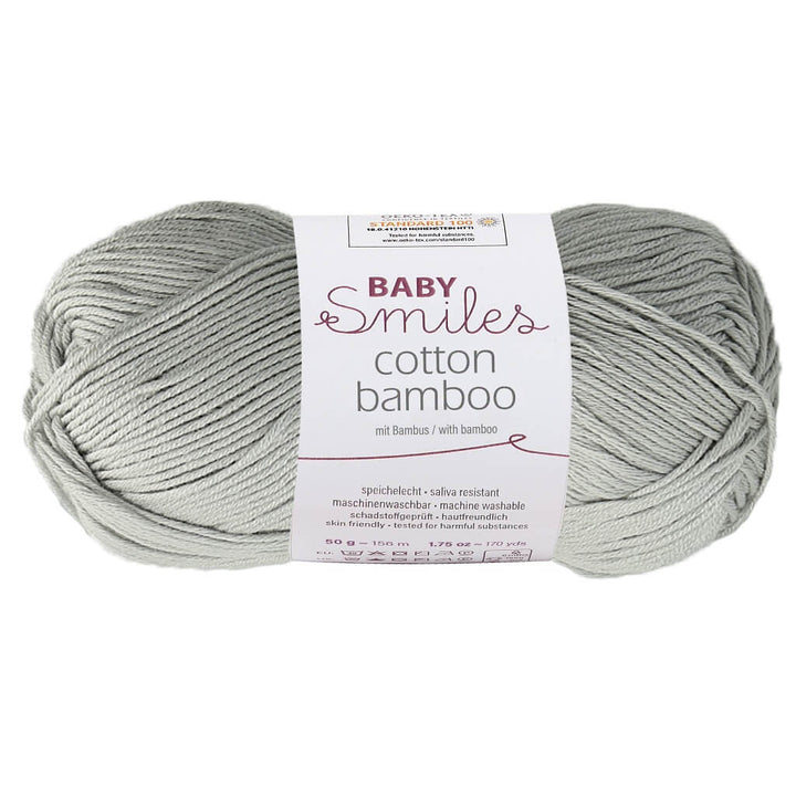 Schachenmayr Baby Smiles Cotton Bamboo 50g 1090 - Grau Lieblingsgarn