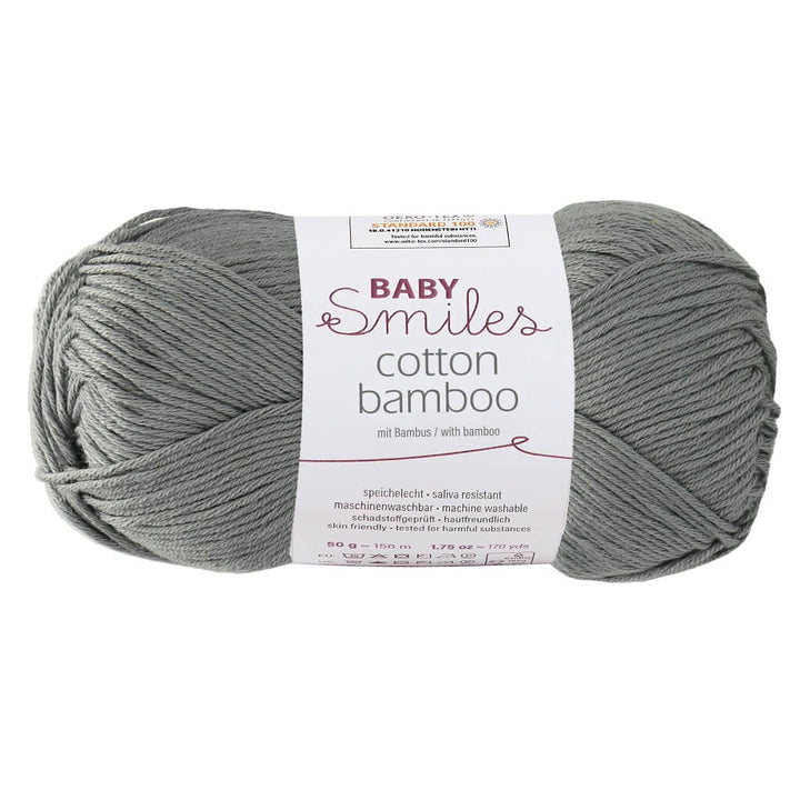 Schachenmayr Baby Smiles Cotton Bamboo 50g 1098 - Anthrazit Lieblingsgarn