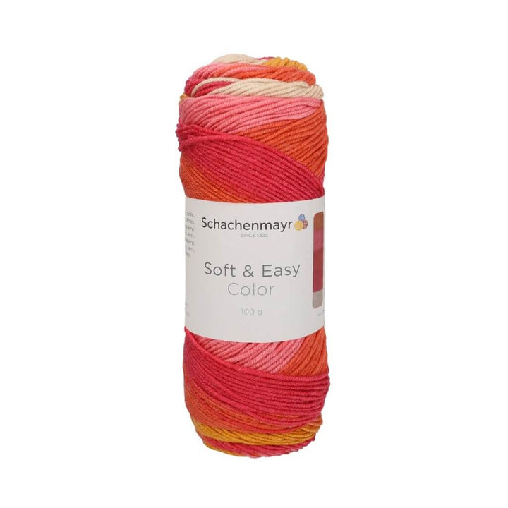 Schachenmayr Soft &amp; Easy Color 95 - Sunset Color Lieblingsgarn