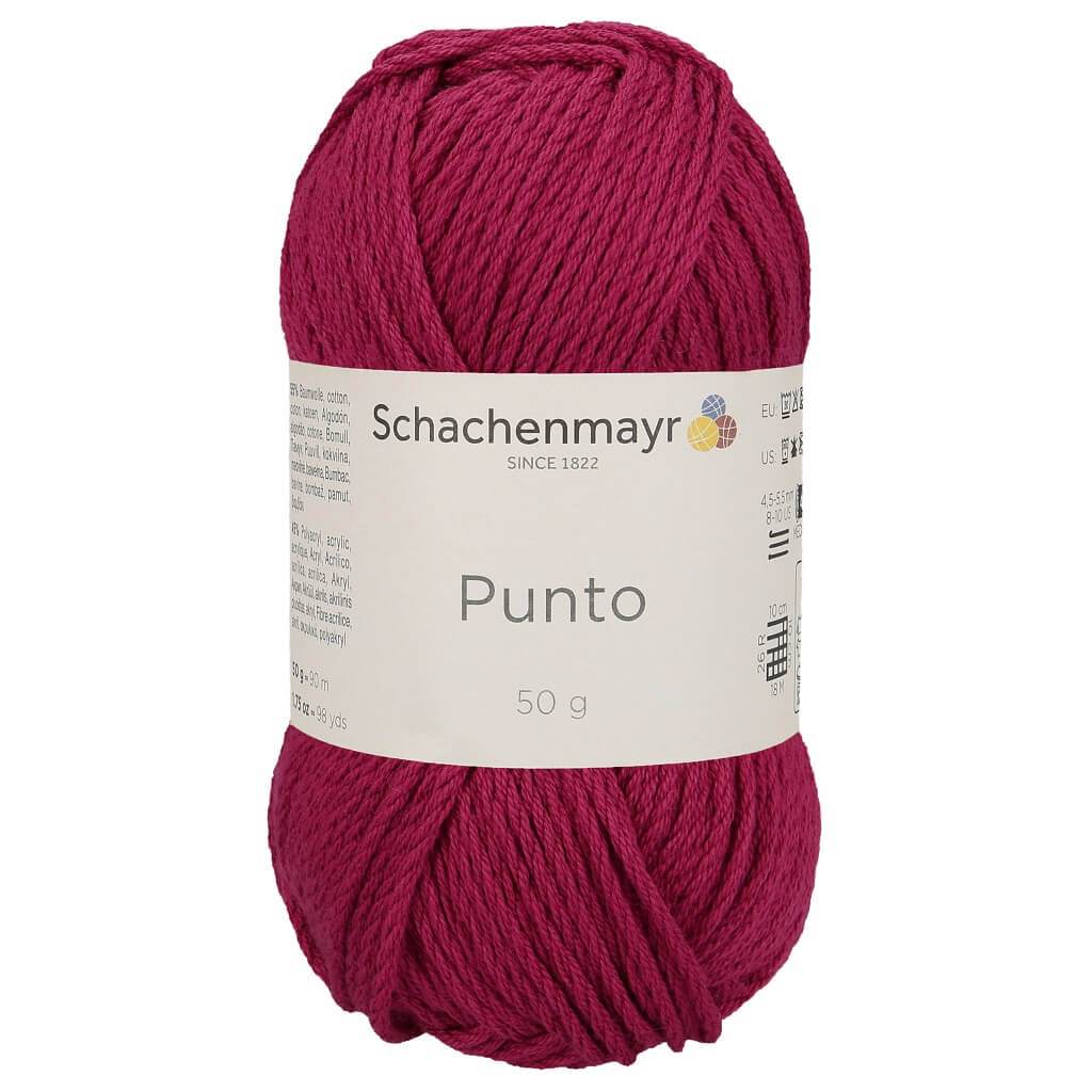 Schachenmayr Punto 50g - Aran Wolle 45 - Fuchsia Lieblingsgarn