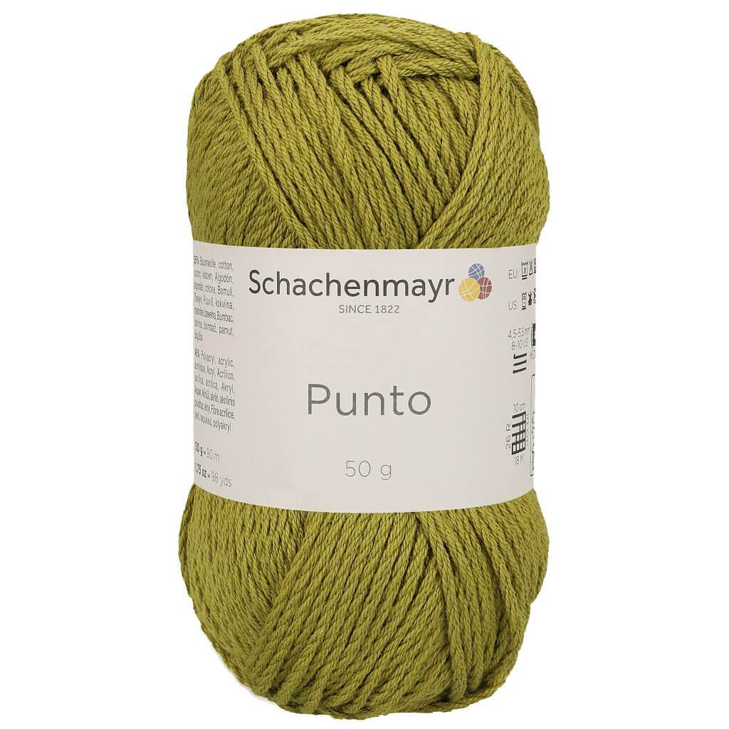 Schachenmayr Punto 50g - Aran Wolle 70 - Pesto Lieblingsgarn