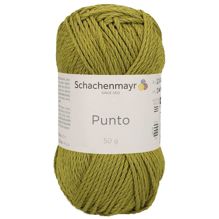 Schachenmayr Punto 50g - Aran Wolle 70 - Pesto Lieblingsgarn
