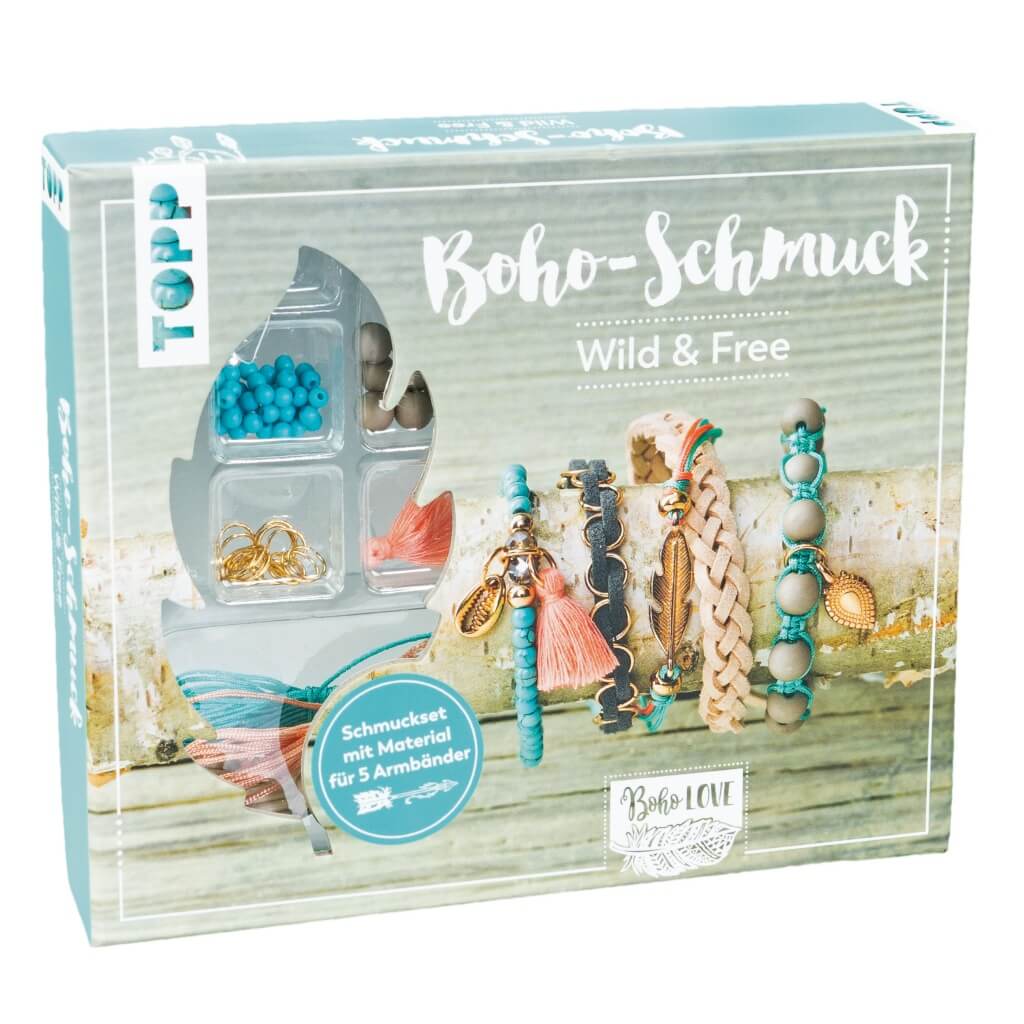 Boho-Schmuckset Wild & Free Lieblingsgarn