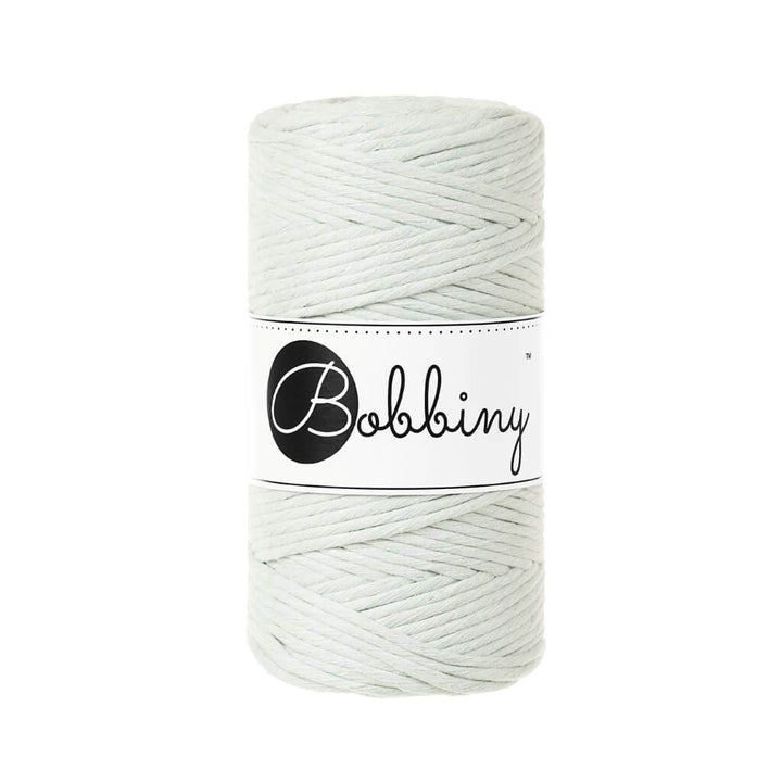 Bobbiny Makramee Garn 3mm Milky Green Glossy Lieblingsgarn