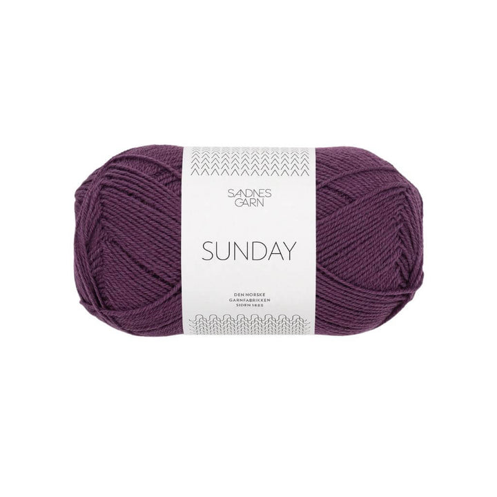 Sandnes Garn Sunday - 50g 4672 - Bjørnebærsaft Lieblingsgarn
