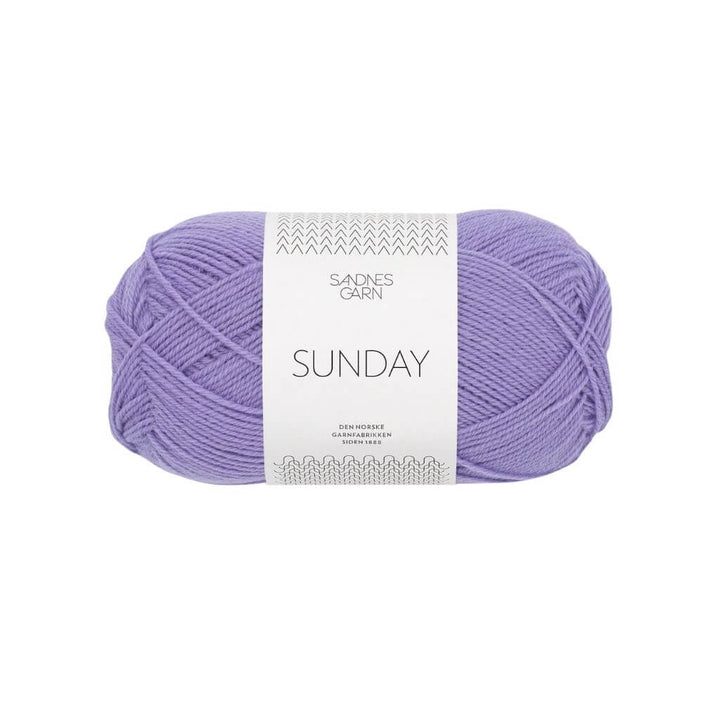 Sandnes Garn Sunday - 50g 5224 - Lys Lilla Lieblingsgarn