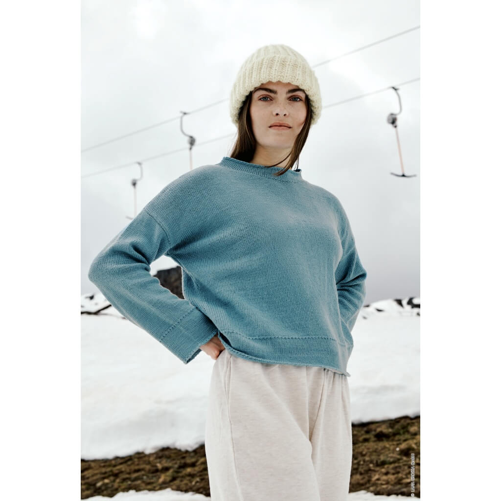 Alta Moda Cashmere &amp; Silkhair Mütze - Lana Grossa Classici 23 Modell 29 Lieblingsgarn