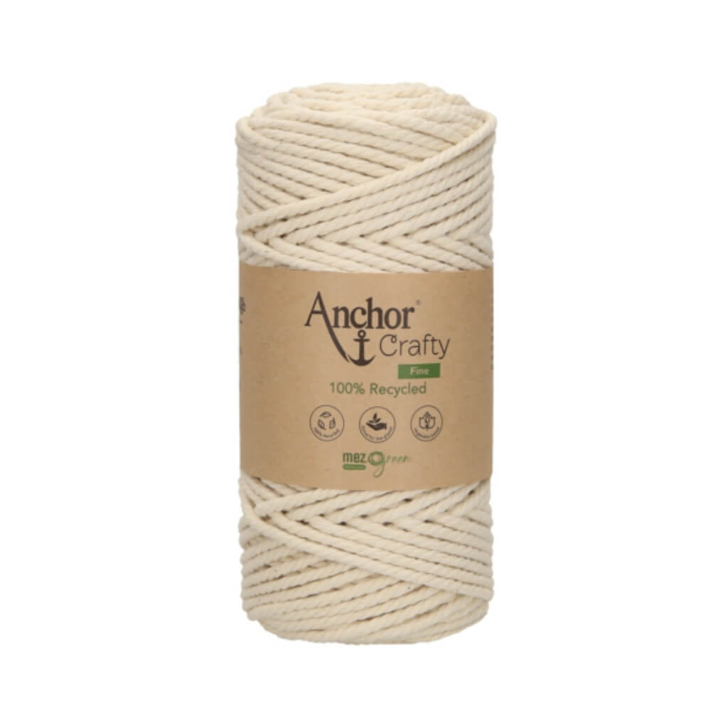 Anchor Crafty Fine 3 mm x 65 m 105 - Natural Lieblingsgarn