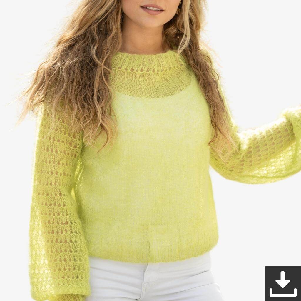 Pulli Austermann Kid Silk - Modell 21014 (PDF) Lieblingsgarn