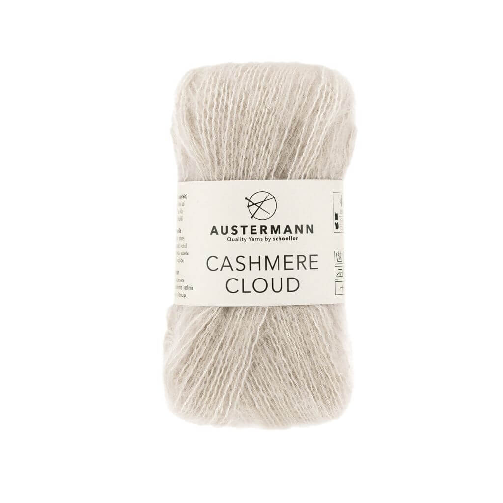 Austermann Cashmere Cloud 25g 02 - Beige Lieblingsgarn