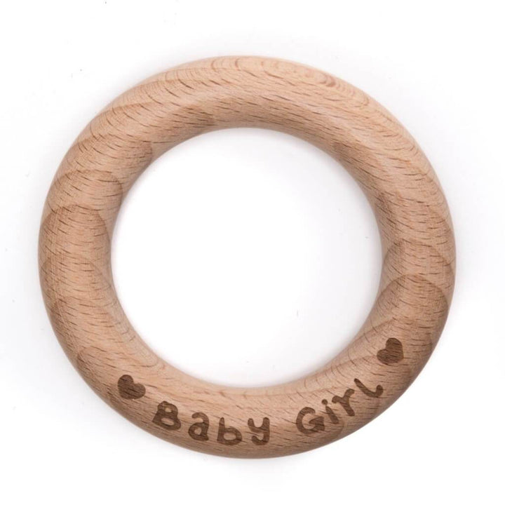 Baby Beißring "Baby Girl" Lieblingsgarn