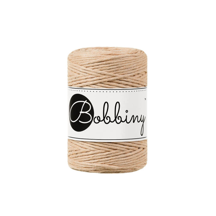 Bobbiny Makramee Garn 1,5 mm Biscuit Lieblingsgarn