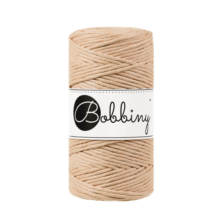 Bobbiny Makramee Garn 3mm Biscuit Lieblingsgarn
