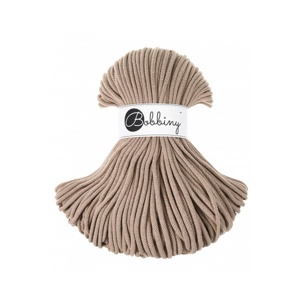 Bobbiny Kordel 5mm x 100 Meter Sand Lieblingsgarn