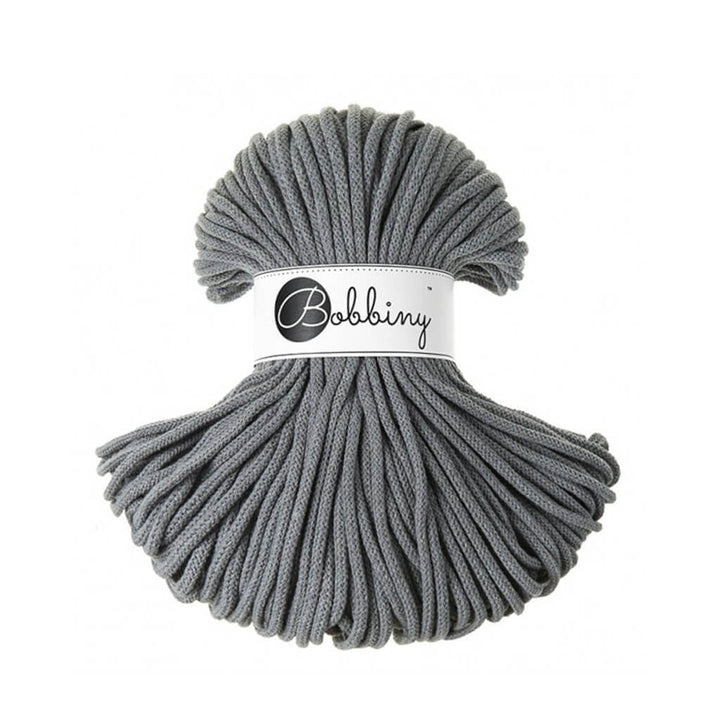 Bobbiny Kordel 5mm x 100 Meter Steel Lieblingsgarn