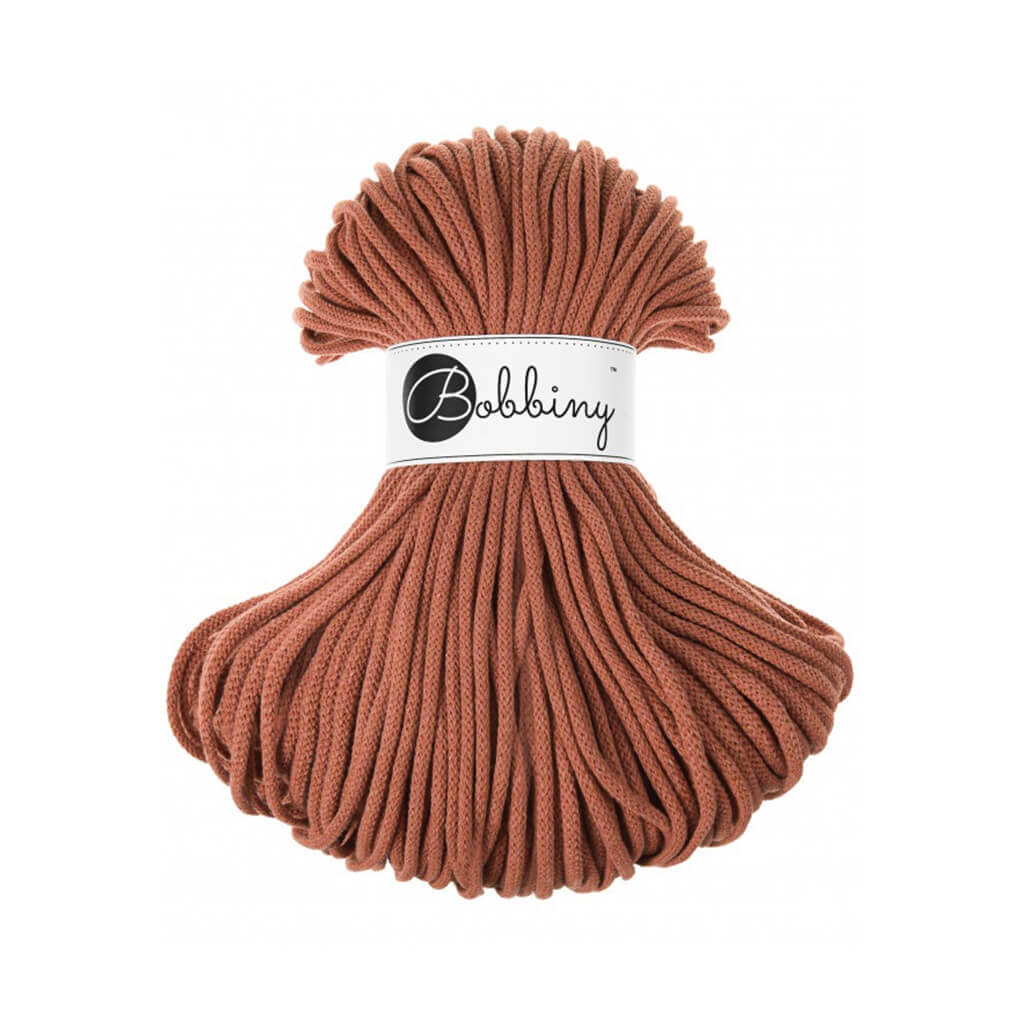Bobbiny Kordel 5mm x 100 Meter Terracotta Lieblingsgarn