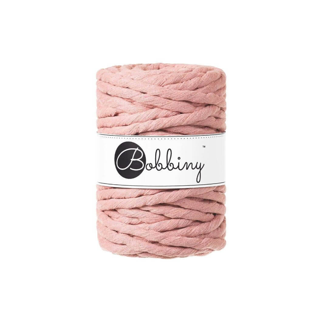 Bobbiny Makramee Garn 9mm x 30 m Blush Lieblingsgarn