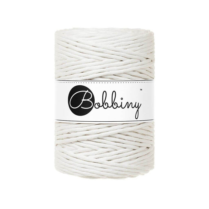Bobbiny Makramee Garn 5 mm x 100 m Off White Lieblingsgarn