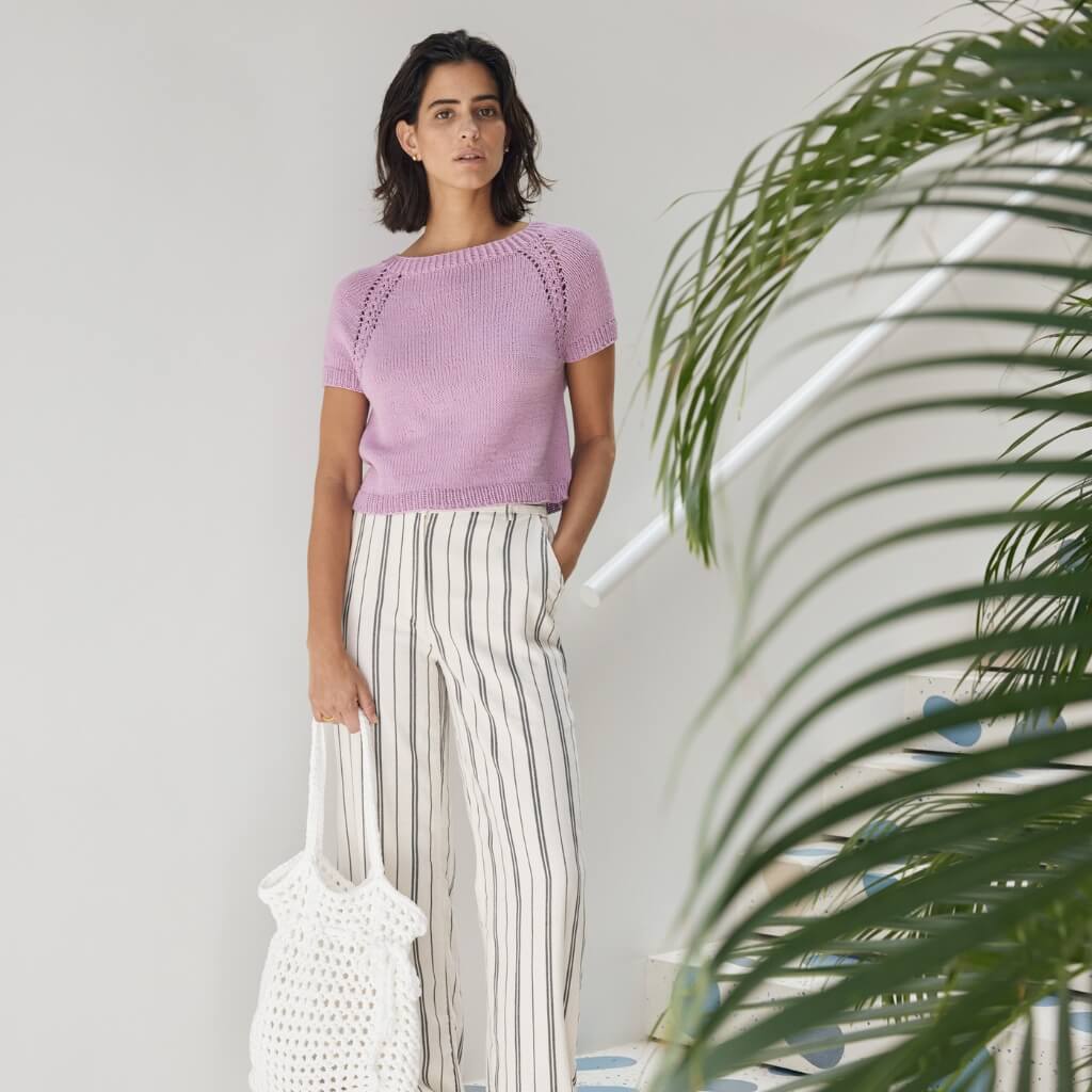 Brigitte No. 4 T-Shirt - Lana Grossa Filati No. 65 Modell 10 (PDF) Lieblingsgarn