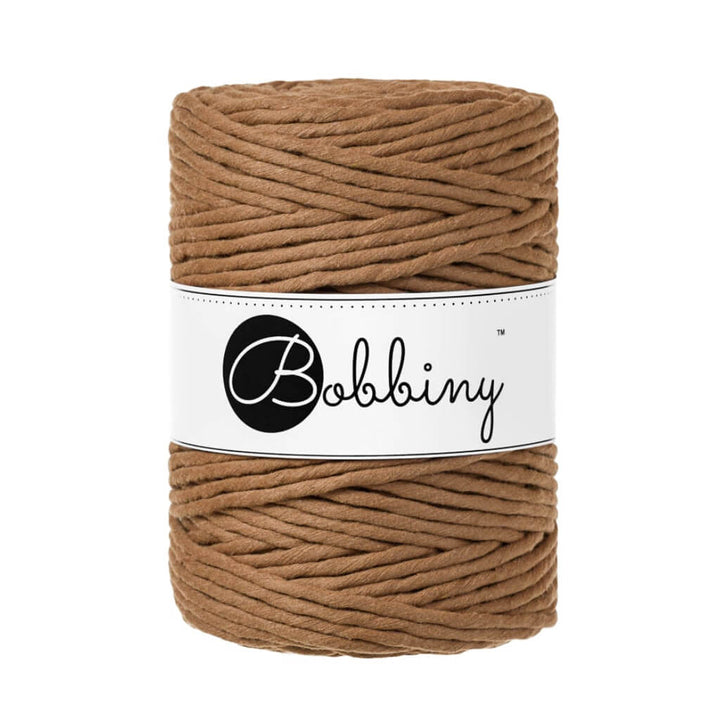 Bobbiny Makramee Garn 5 mm x 100 m Caramel Lieblingsgarn
