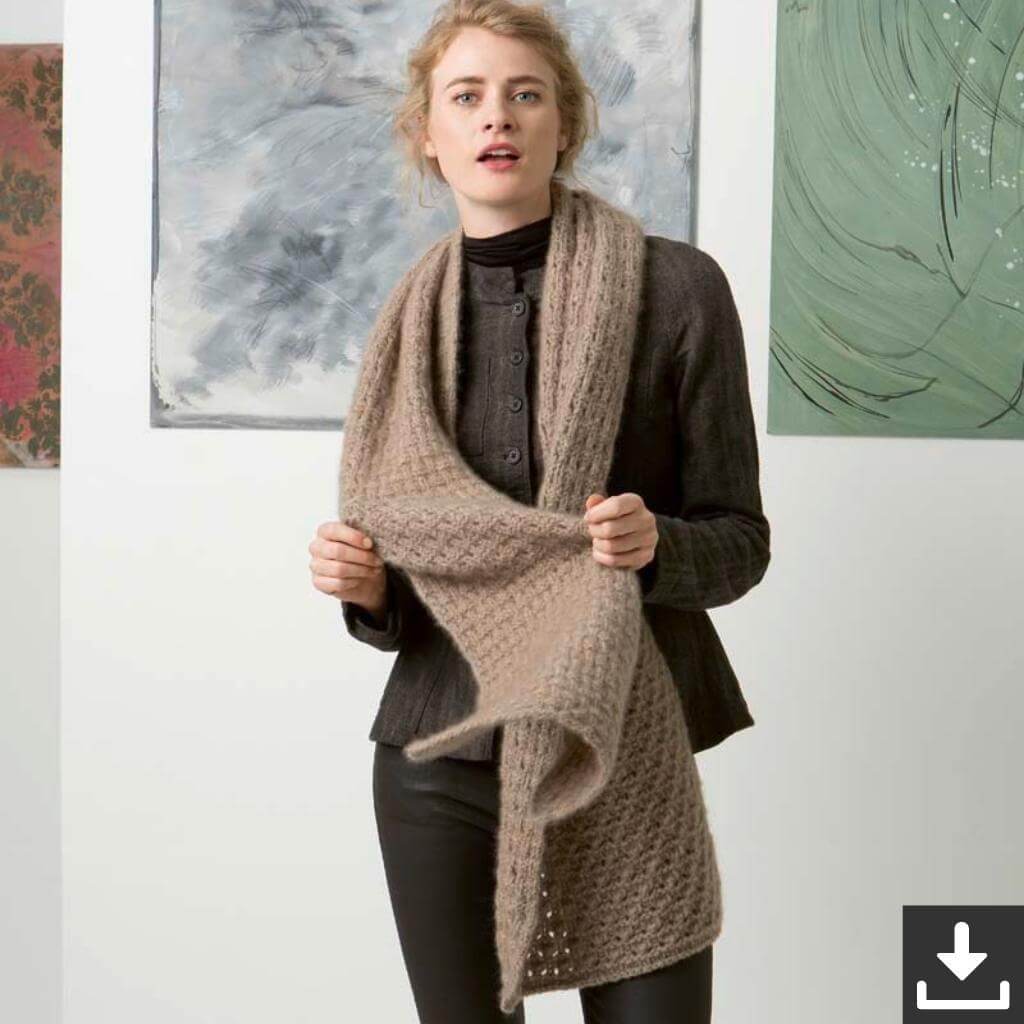 Lang Yarns Pattern Stola Strickanleitung - Lang Yarns (PDF) Lieblingsgarn