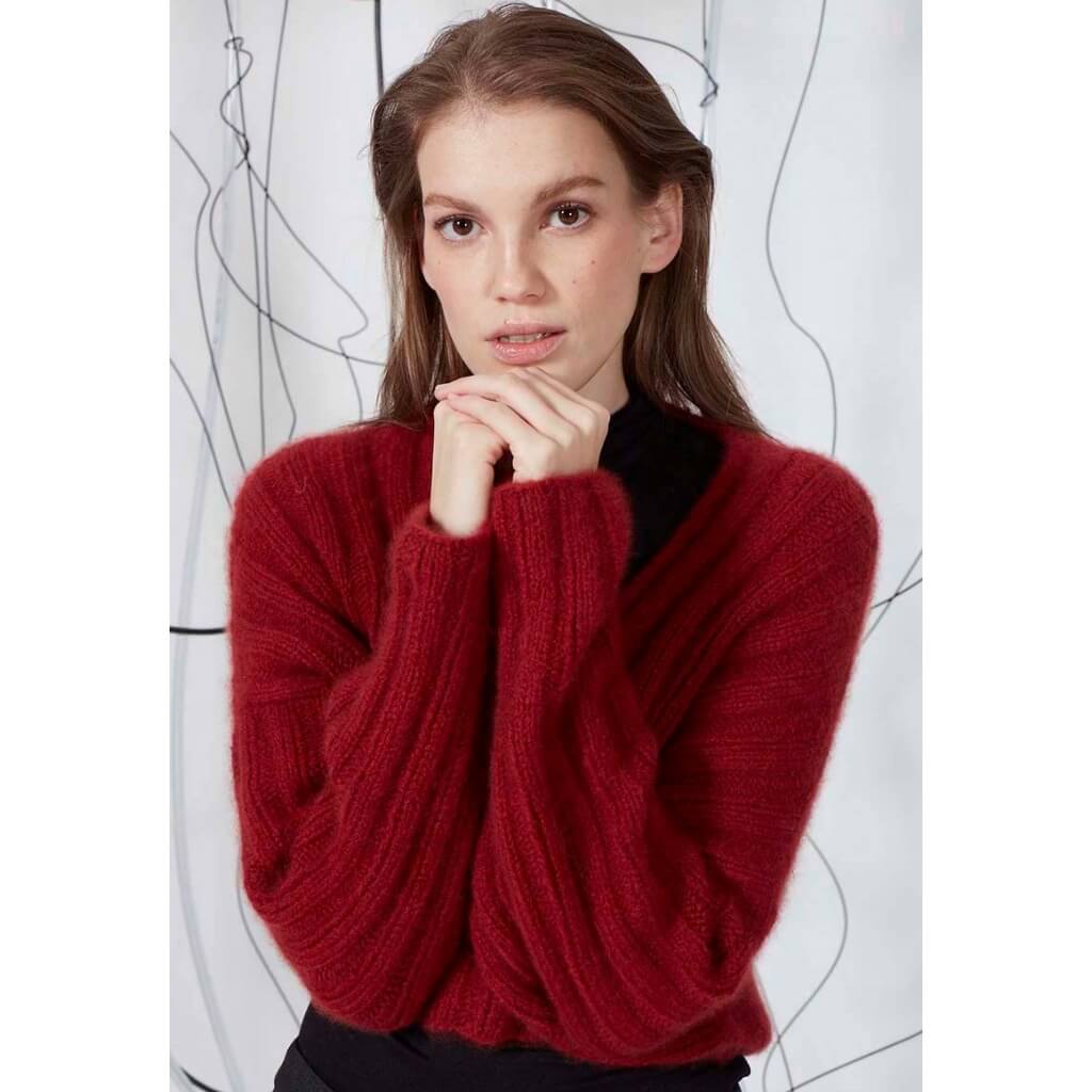 Cashmere Light Cropped Sweater - Lang Yarns Modell 269-15 Lieblingsgarn