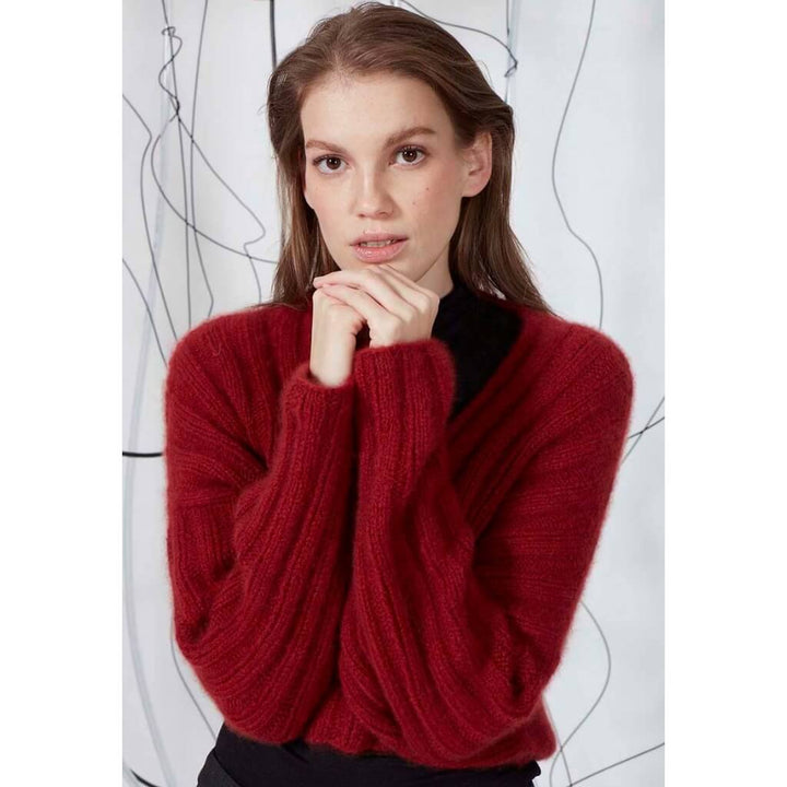 Cashmere Light Cropped Sweater - Lang Yarns Modell 269-15 Lieblingsgarn