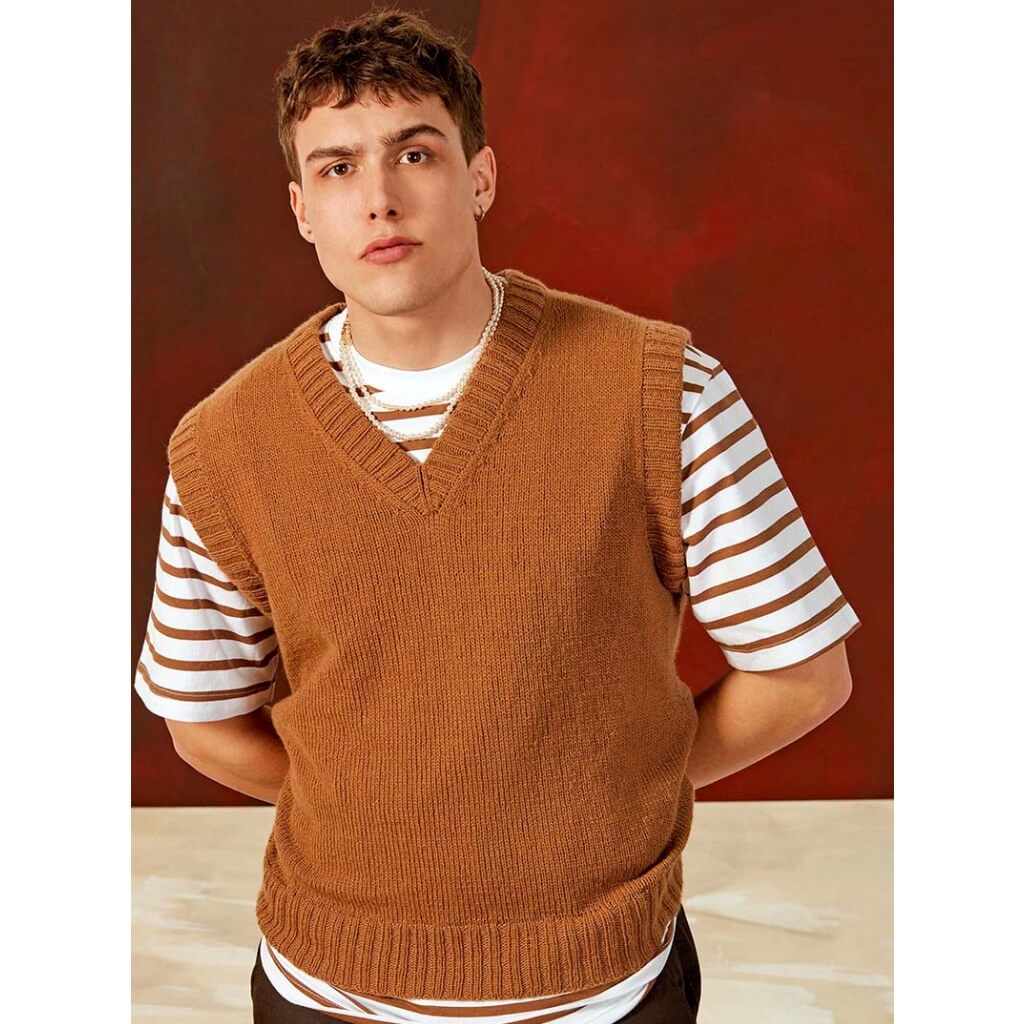 Cashmere Premium Herrenpullunder - Lang Yarns Modell 901-44 Lieblingsgarn