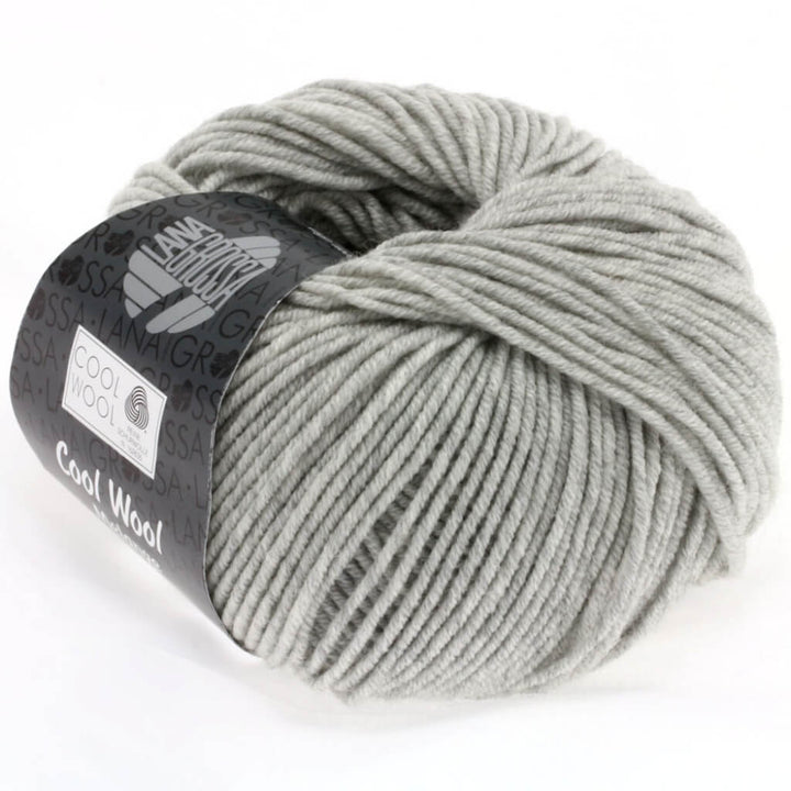 Lana Grossa Cool Wool Mélange 0443 - Hellgrau meliert Lieblingsgarn
