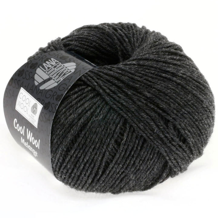Lana Grossa Cool Wool Mélange 0444 - Anthrazit Lieblingsgarn
