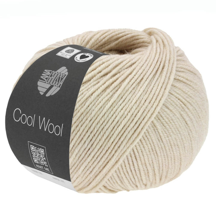 Lana Grossa Cool Wool Mélange 1424 - Beige meliert Lieblingsgarn